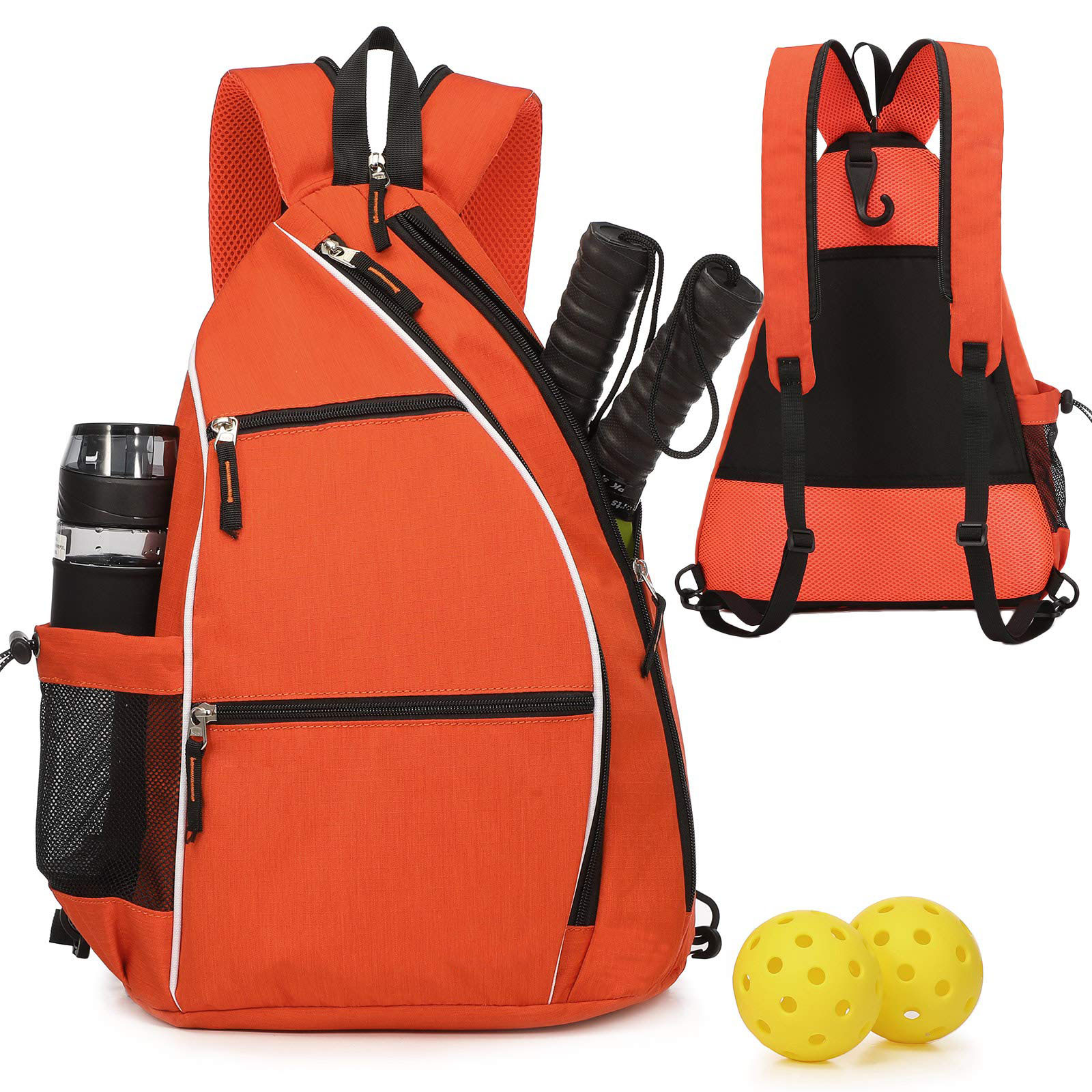 Tommy Bahama Women'S Pickleball Backpack Bag Orange