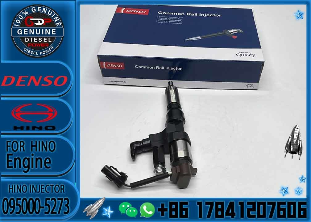High-Quality Diesel Engine Fuel Common Rail Injector 095000-5273 095000-5272 095000-5271 095000-5270 For J08E