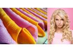 Colorful Curly Hair PET Expandable Braided Sleeving For Beautification