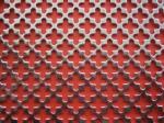 Indoor Decorative Perforated Metal Mesh , Aluminum / SS Perforated Sheet