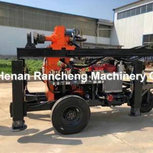 Quality Water Well Drill Rig Crawler Wheel Hydraulic Rock Soil Drilling DTH Tools wholesale