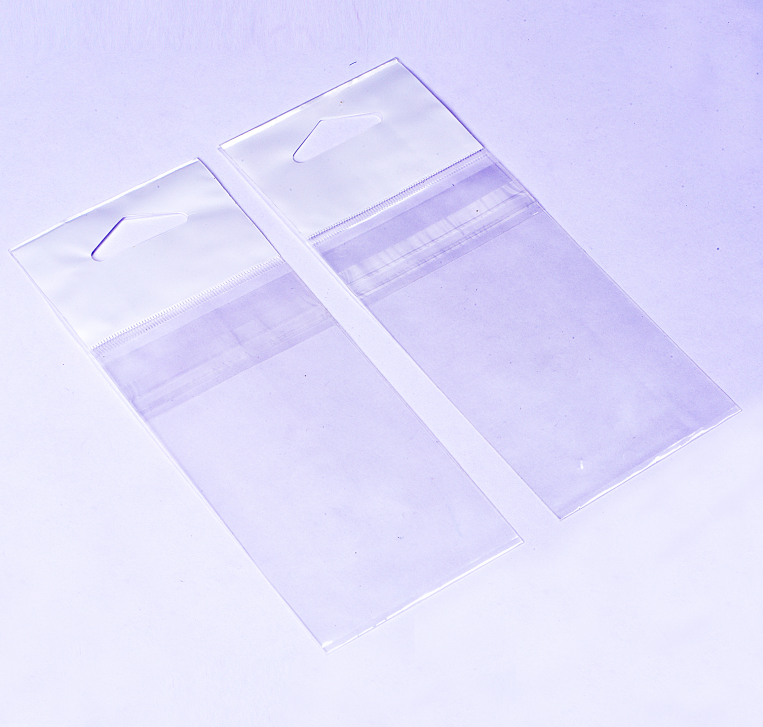Resealable Opp Header Bag Self Adhesive Opp Bag Packing For Disposable Package