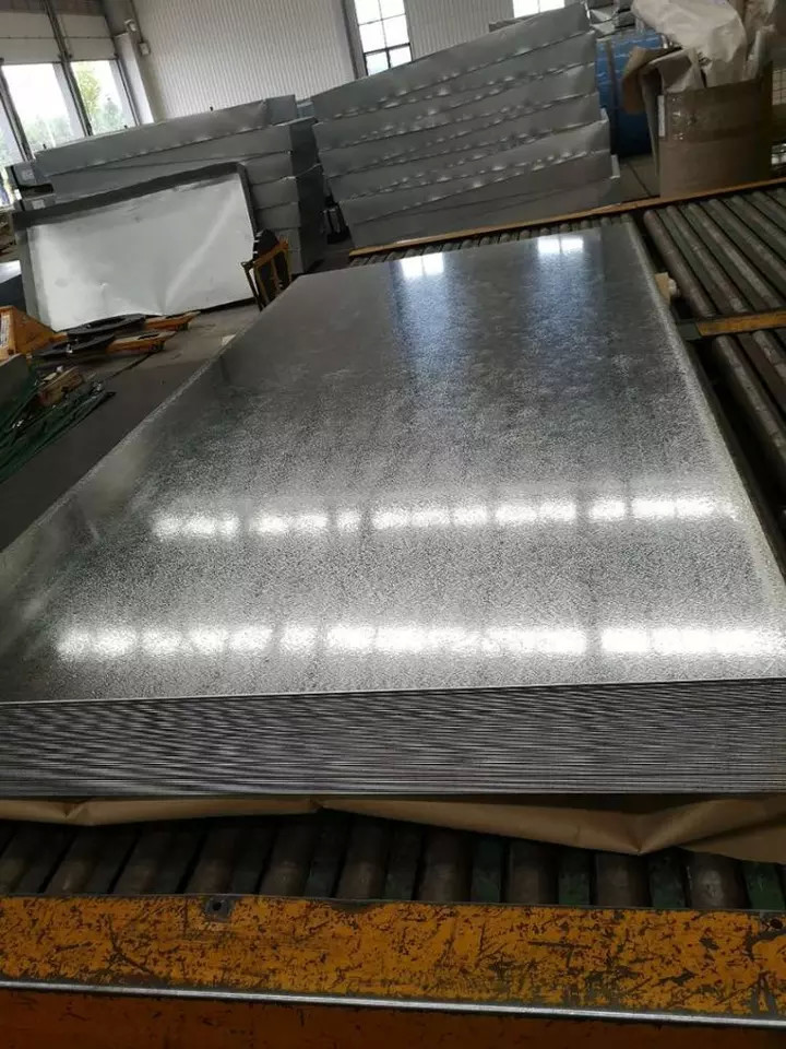 Hot Dipped 0.27mm Galvanized Steel Plate DX51D CGCC SGCC