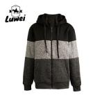 Streetwear Embroidered Heavy Cotton Logo Drawstring Soft Knitted Men's Hoodies &