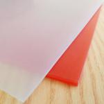 Food Grade Silicone Gasket Sheet , Aging Resistant Flat Silicone Sheet