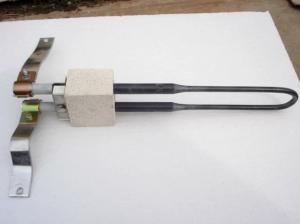 1800 degree Mosi2 Heater For Sintering Powdered Metal Parts , And Melting