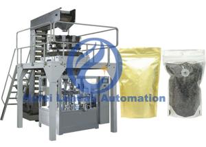 Quality Food Grade Premade Pouch Filling Sealing Machine For Stand Up Zipper Bag With Valve wholesale