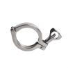 Buy cheap CE Certified Sanitary Stainless Steel Pipe Clamps with Max Pressure of 10bar from wholesalers