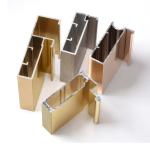 7m Length Polished T8 Aluminium Alloy Profiles For Kitchen Cabinet