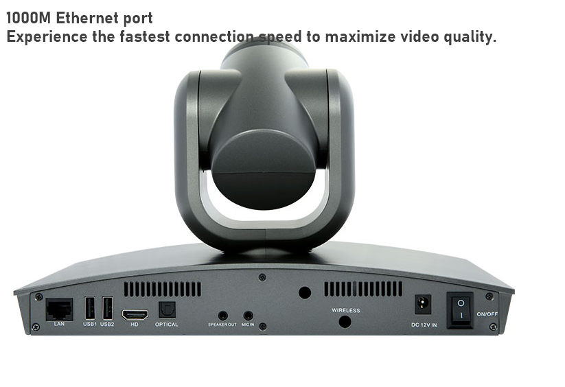 Windows All-in-one Video Conference Endpoint with 1080p PTZ Camera and 10X Optical Zoom WIN10 / WIN7 / Linux