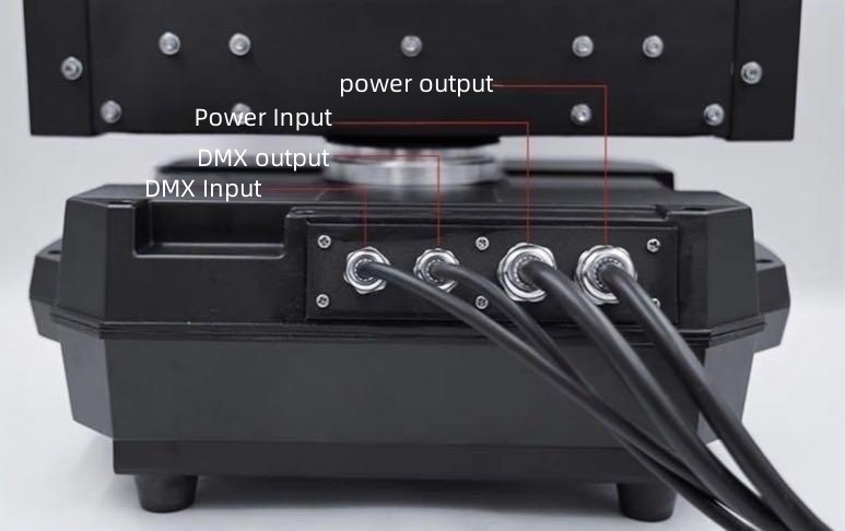 RGBW Moving Head Light for Theme Park and DJ Stage Disco 15 KG 50000 Hours Lifespan