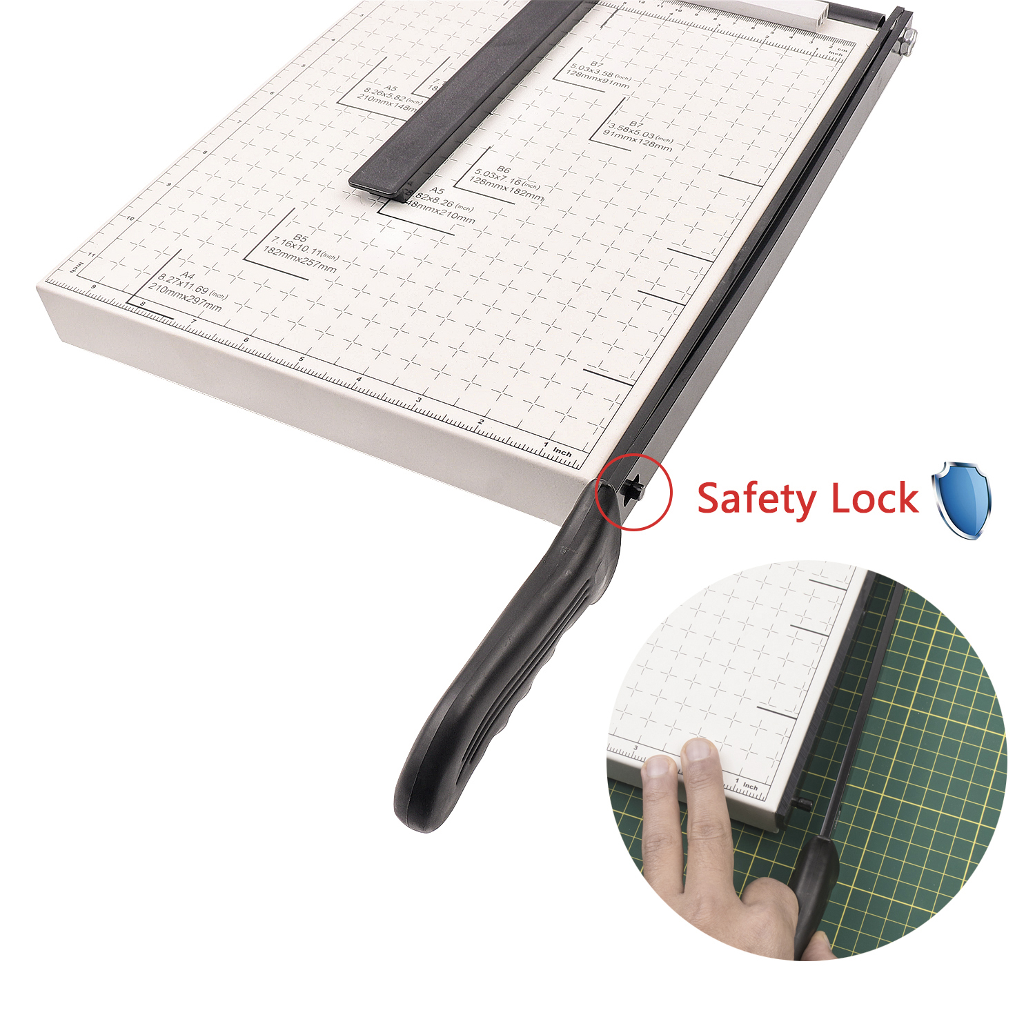 ZEQUAN School Office Paper Trimmer for Accurate Card and Photo Cutting