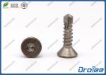 304/316/410 Stainless Steel Flat Head Hex Socket Self Drilling Tek Screws