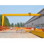 Semi Traveling Electric Single Girder Gantry Crane For Building Material Shops