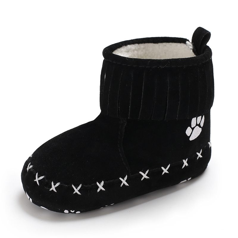 New arrived Cotton sole Tassel 0-2 years prewalker baby booties newborn