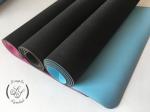 Non Slippery classic black anti skid anti-tear Natural Rubber Yoga Mat Skid