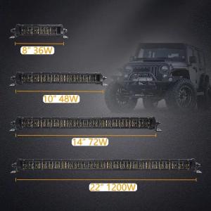 Quality Off Road 4x4 Jeep Truck UTV LED Light Bar 12V 24V Automotive LED Light Bar wholesale