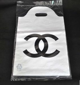 Quality plastic shopping /die-cut bag 30x40cm 35x45cm wholesale