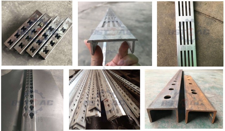 Numerical Control CNC Tube Punching Machine With Hydraulic Pressure Protection