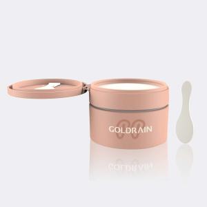 Quality Empty PP/PP PCR Cosmetic Jars GR721D 100ML Flip Cap Whith Scoop wholesale