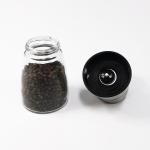 Manual Glass 235g 132mm 170ML Salt Pepper Grinder