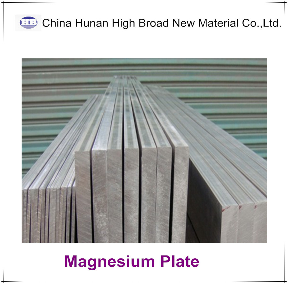 AZ31B / AM60 / AZ91 / ZK60 / WE43 / WE54 Magnesium Alloy Plate Hot Roll Extruded Cast