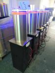 Anti Terrorist Telescopic Driveway Security Bollards Electric 600mm