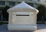 Safety White Wedding Inflatable Jumping Bouncer House For Couples