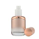 ABS AS Cosmetic Packaging Containers 30ml 50ml Square Glass Bottles
