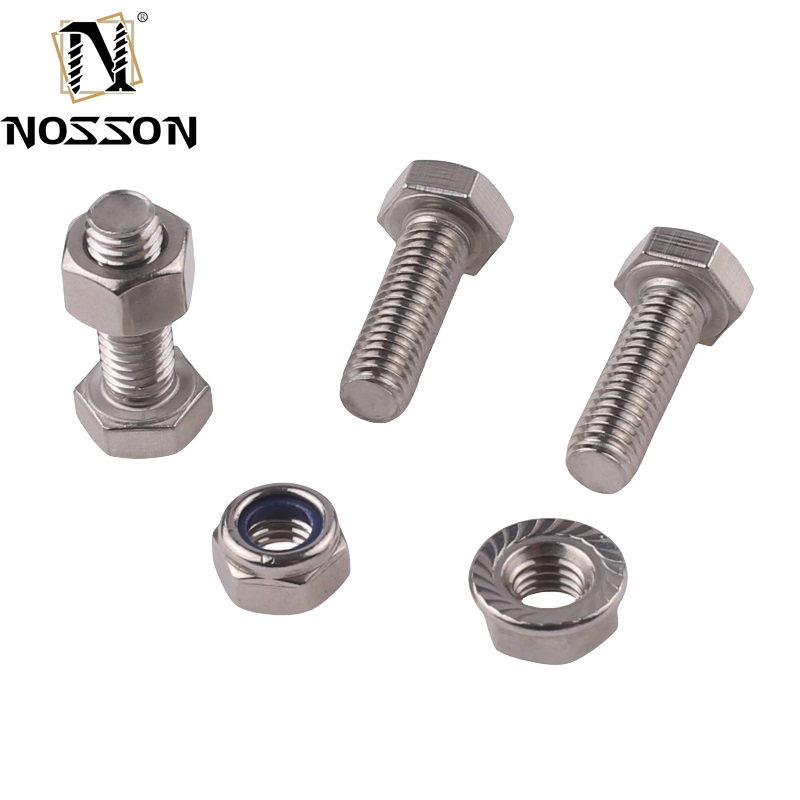 Durable M3 M4 M5 M6 M8 M10 M12 M14 M16 M20 Metric Nut Bolt Screw Making Machines with Plain Finish and HEX Head Style
