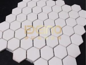 Quality Hexagonal Alumina Ceramic Pipe Wear Resistant Rubber Ceramic Panels wholesale
