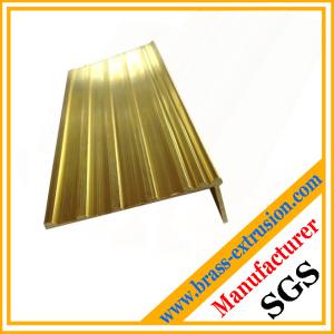 Quality Brass stair nosing profiles copper profiles for stair nosing wholesale
