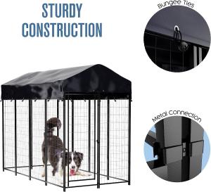 Quality Galvanized Outdoor Heavy Duty Dog Playpen For Large Dogs wholesale