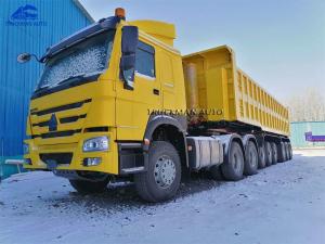 Quality 45 Cubic Meters Truck 6 Axle Dump Semi Trailer wholesale
