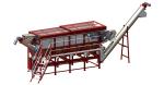 CE Pet Bottle Washing Line , 1000KG/H Product Speed Plastic Recycling Machine