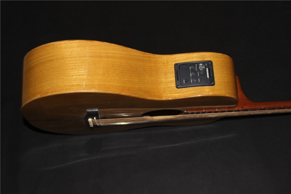 AAAA all Solid imported melburry wood OOO15m body custom acoustic electric guitar