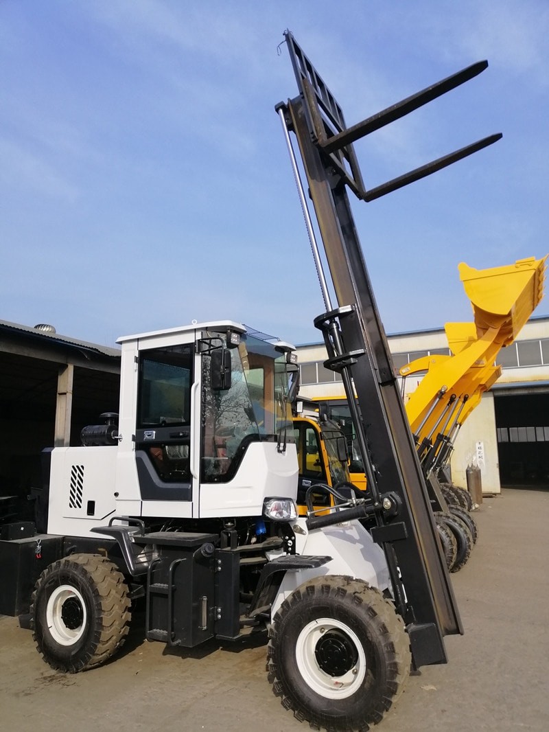 Wholesale forklift 6ton all terrain forklift for construction forklift price