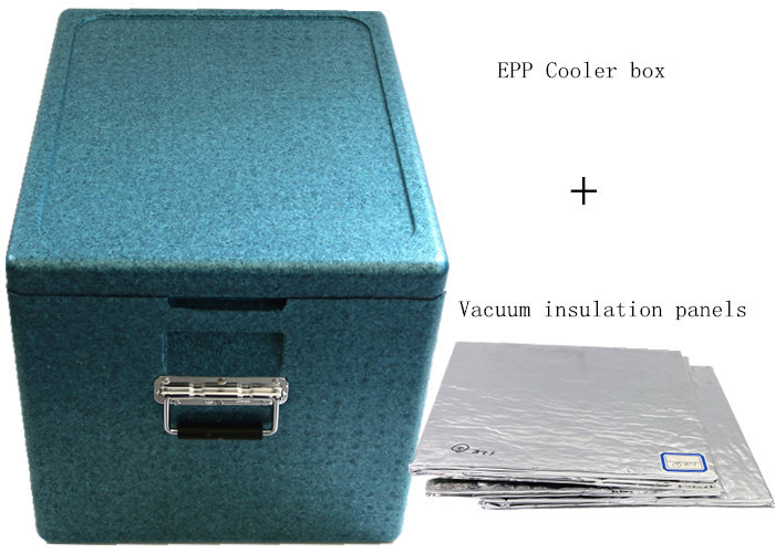 Vacuum Insulation Panel Leak Proof 15mm Medical Cool Box EPP Material