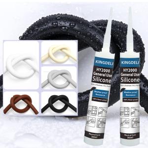 Quality Weatherproof Clear Neutral Silicone Sealant Quick Dry For Outdoor Roof wholesale
