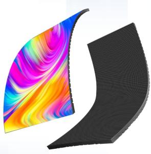 Quality Soft Curved LED Screen Panel Flexible For Indoor 240X120mm Front Service wholesale