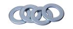 Standard Small Diameter Flat Washers , 1 Inch Inside Diameter Washer Clean