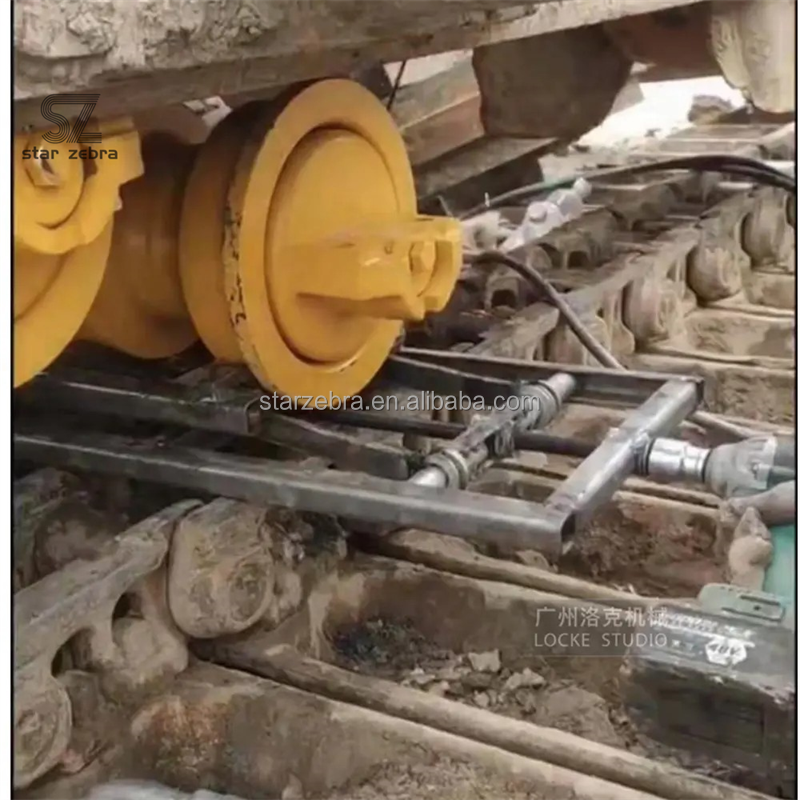 Excavator Chassis Change Bulldozer Supporting Wheel Installation Shelf Bracket Repair Tool Jack for Improved Performance
