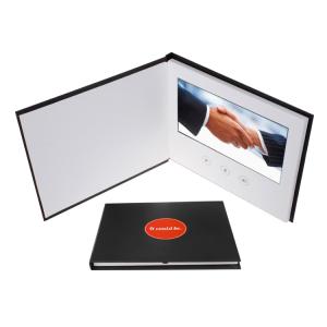 Quality Commercial Promotional Video Brochure Using 300g Coated Art Paper wholesale