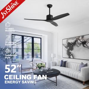 Quality Sleek and Stylish Solid Wood Ceiling Fan Powered by DC Motor with Remote Control wholesale