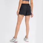 150gsm Elastic Waistband Active Yoga Shorts Yoga Workout Shorts