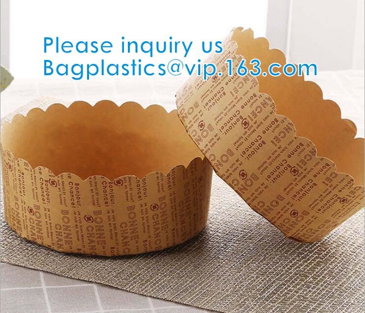 Panettone Disposable Paper Round Cake Molds Paper Molds CAKE CUP Baking Cups Muffins Oilproof Cupcake Liner