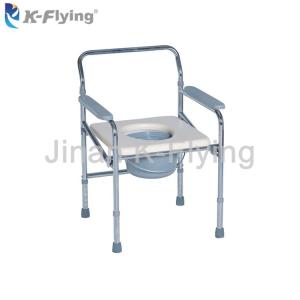 Quality Stee Plating Durable Medical Rehabilitation Equipment Elderly Commode Chair wholesale