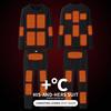 Winter Men Warm Electric Heating Suit Set Heating USB Heated Thermal Underwear