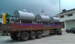 Contra Flow Rake Vacuum Paddle Dryer In Pharmaceutical Industry
