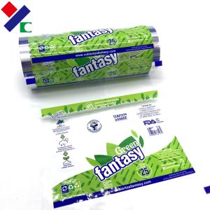 China Clear Plastic Food Packaging Film Roll BOPP CPP Laminated 30 Micron on sale